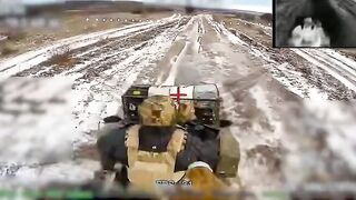 Ukrat + gasoline + drone = good.
