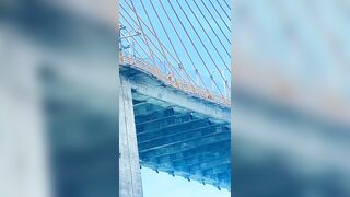 Looks Like He ChoseA Tallest Bridge In  The Area