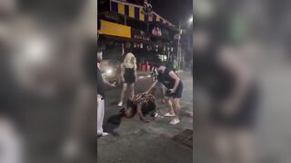 Tourist Knocked Out With A Brick During Fight With Ladyboys Over Money