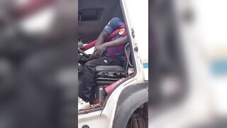 Trucker killed by safety barrier during a maneuver