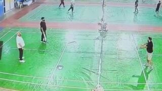Man Playing Badminton Suddenly Dies