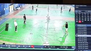 Man Playing Badminton Suddenly Dies