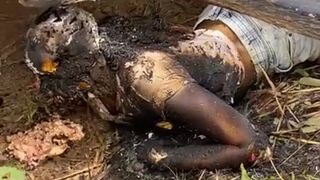 Truck Slams Into High-Voltage Cable – Father and Daughter Fried Alive in Seconds