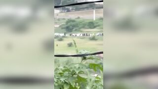 Cash van explodes in South Africa