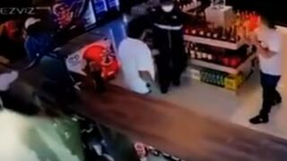 3 Masked Assassins Storm Liquor Store and Execute Shoppers at Point-Blank Range