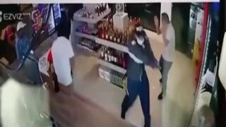 3 Masked Assassins Storm Liquor Store and Execute Shoppers at Point-Blank Range
