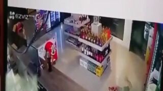 3 Masked Assassins Storm Liquor Store and Execute Shoppers at Point-Blank Range