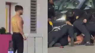 Man tased, pepper-sprayed and shot during confrontation with officers in Miami