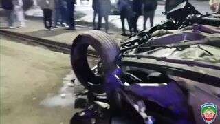 In Kazan, a drunk driver of a Lexus caused a fatal accident (+ aftermath)