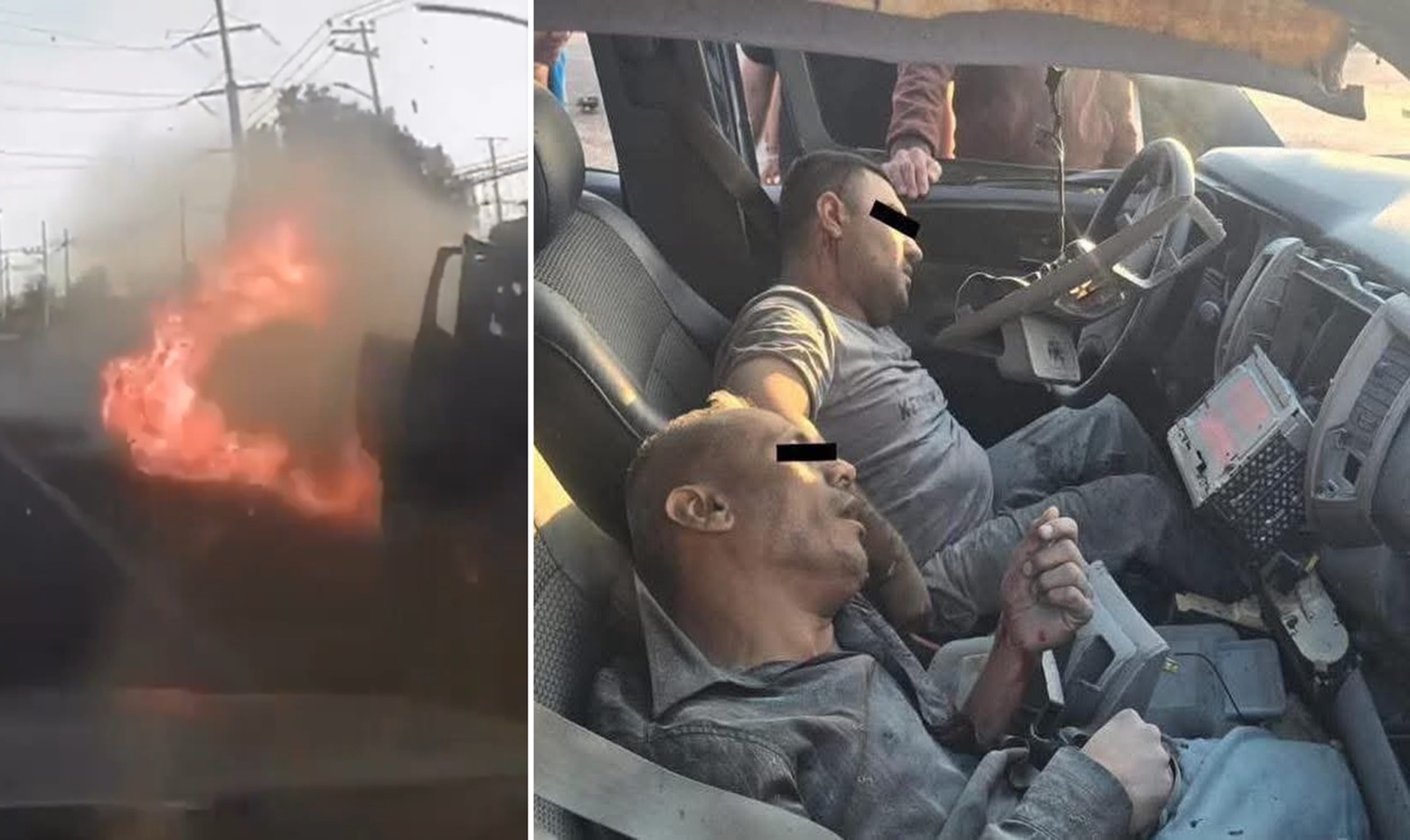 Two Cartel Hitmen Accidentally Detonate Grenade Inside Their Truck, Die Instantly