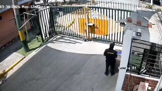 Cold-Blooded Assassin Sneaks In and Brutally Guns Down Unsuspecting Security Guard