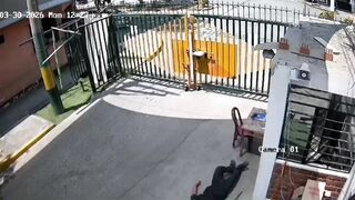 Cold-Blooded Assassin Sneaks In and Brutally Guns Down Unsuspecting Security Guard