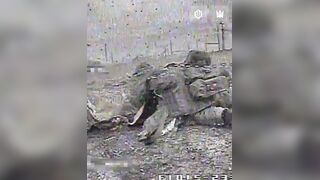 Neglected Russian Brain Ejected from Skull during Strike