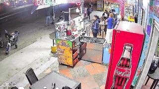 Shocking Moment Woman Steps in Front of Truck for Instant Suicide