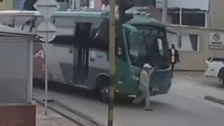 Elderly Man Run Over, Killed By Bus In Colombia