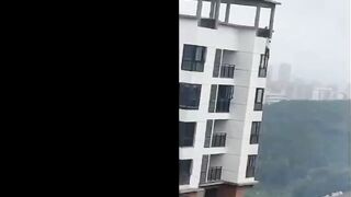 Compilation Of Suicide By Jumping Off A Building