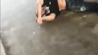 Drunk show-off ends in broken cervical vertebra and paralysis