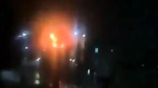 Iran missile hits Israeli Nuclear Research Building