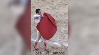 Classic: Spanish bullfighter brutally gored