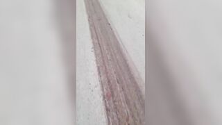 Truck Turned Motorcyclist Into A Puzzle