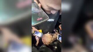 Local Adult Movie Star Gives Head In Public