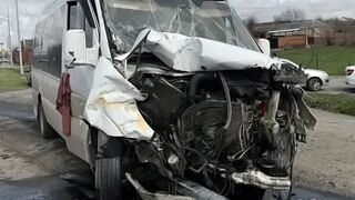 In Ingushetia, SUV and Minibus collided tragically