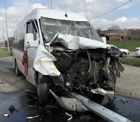 In Ingushetia, SUV and Minibus collided tragically