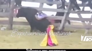 Damn Peruvian being killed by the bull.