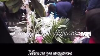 Damn Peruvian being killed by the bull.
