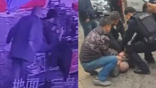 Lunatic Stabs Four Random People In Hubei Province Today