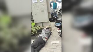 Lunatic Stabs Four Random People In Hubei Province Today