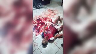 Bloody Scene: Man Killed with Over 20 Stabs Inside Billiard Hall