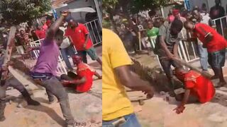 Entire Community Unleashes Brutal Mob Justice on Phone Store Thief