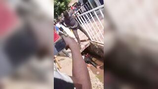 Entire Community Unleashes Brutal Mob Justice on Phone Store Thief