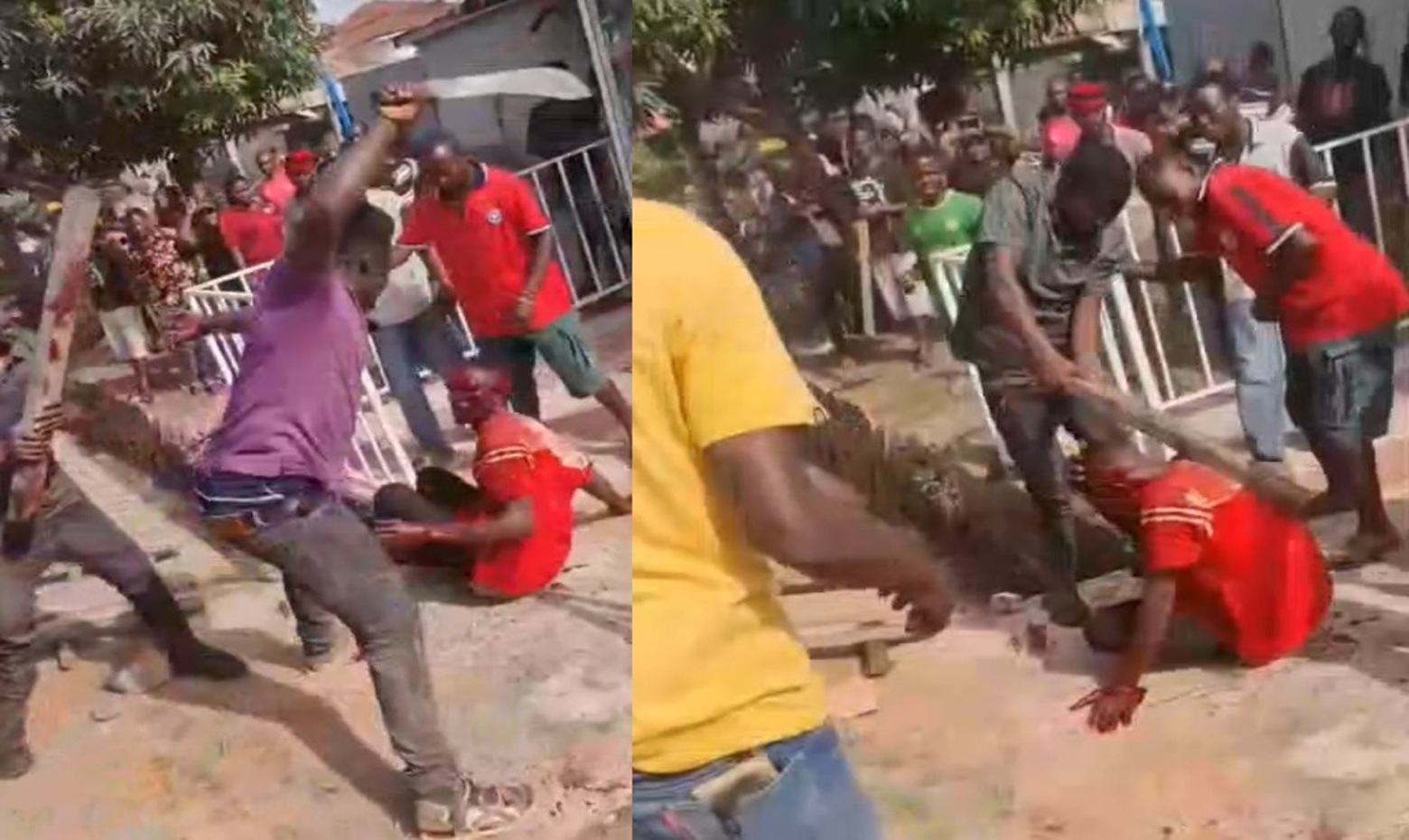 Entire Community Unleashes Brutal Mob Justice on Phone Store Thief