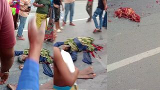 Accident splits man in half