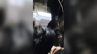 Woman Jumps From The Roof Of Burning Building In India