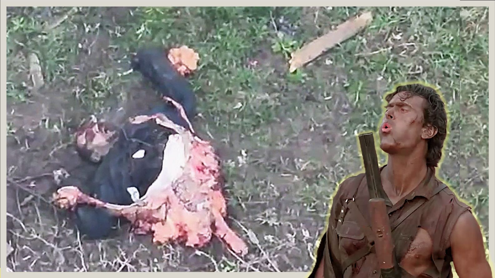 GROOVY! Russian Savagely Ripped in Half. Agony Ensues!