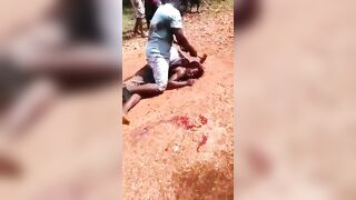 Classic: Pedo has his head smashed by a hammer and parts of brain eaten