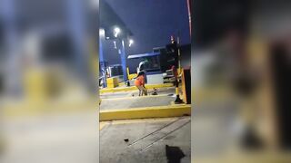 High-Speed Truck Plows Into Vehicles at Toll Plaza, Killing 5 and Injuring 21