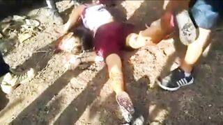 Classic: dismembered and beheaded while still alive