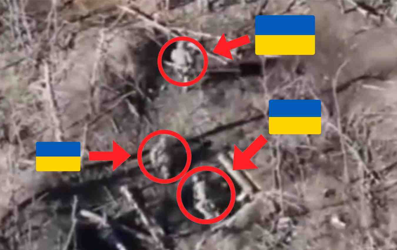 Ukrainian just suicide for no reason, literally.