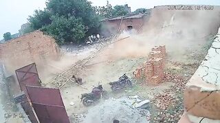 Workers Buried Alive After Wall Collapses in India