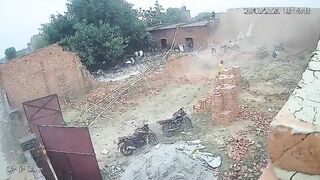 Workers Buried Alive After Wall Collapses in India