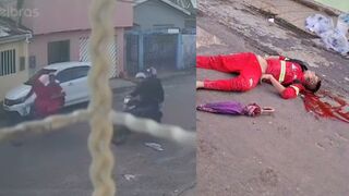 Two Killers on Motorbike Hunt Down and Slaughter Cyclist Returning Home