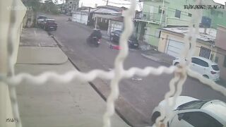 Two Killers on Motorbike Hunt Down and Slaughter Cyclist Returning Home