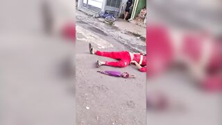 Two Killers on Motorbike Hunt Down and Slaughter Cyclist Returning Home