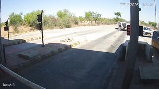 Police Vehicle Brutally Runs Over Toll Booth Worker – Left Fighting for Life