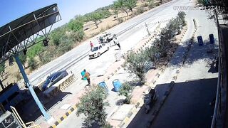 Police Vehicle Brutally Runs Over Toll Booth Worker – Left Fighting for Life