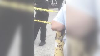 BPD Officer Shoots Man Armed with Knife & Gun After He Grabbed Taser During Struggle